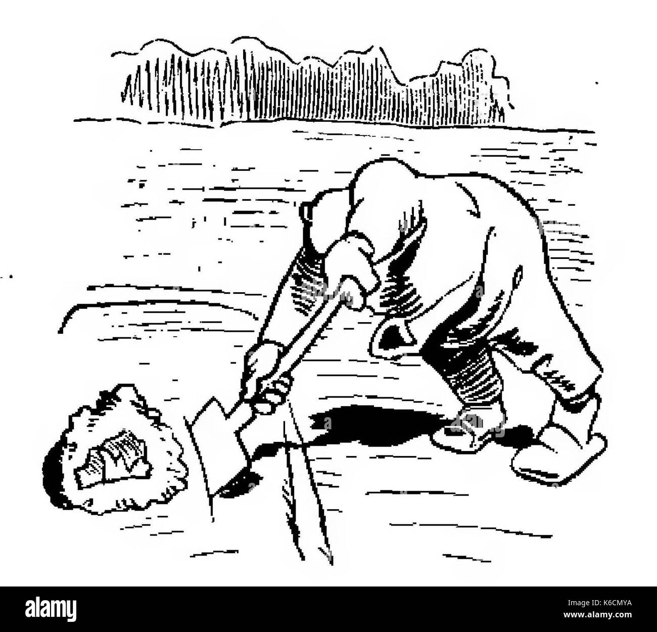 Dideldum ! (Busch) 041 Banque D'Images