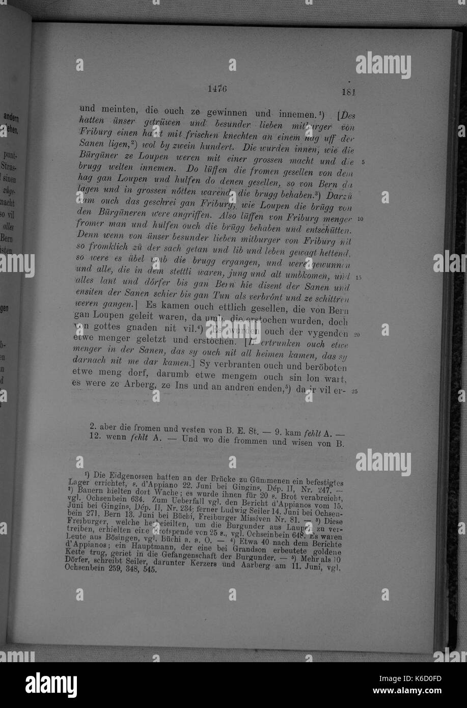 Burgunderkriege (Molsheim) 181 Banque D'Images