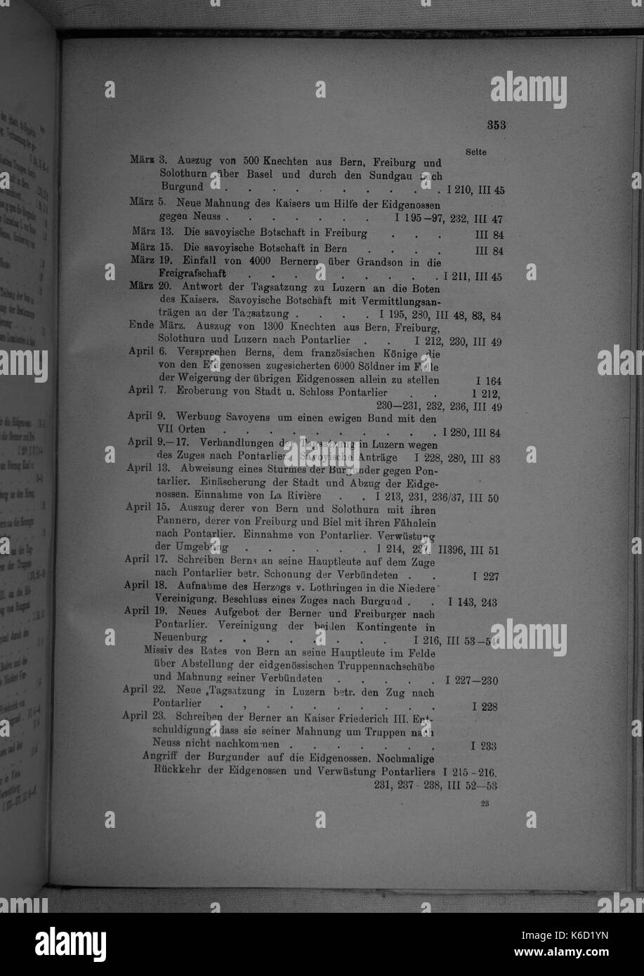 Burgunderkriege (Molsheim) 353 Banque D'Images