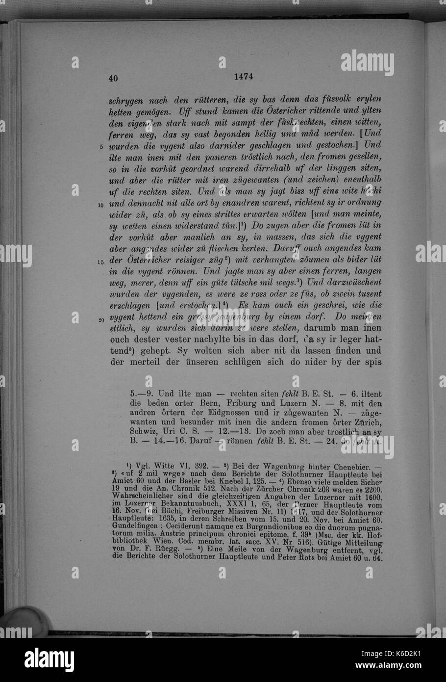 Burgunderkriege (Molsheim) 040 Banque D'Images