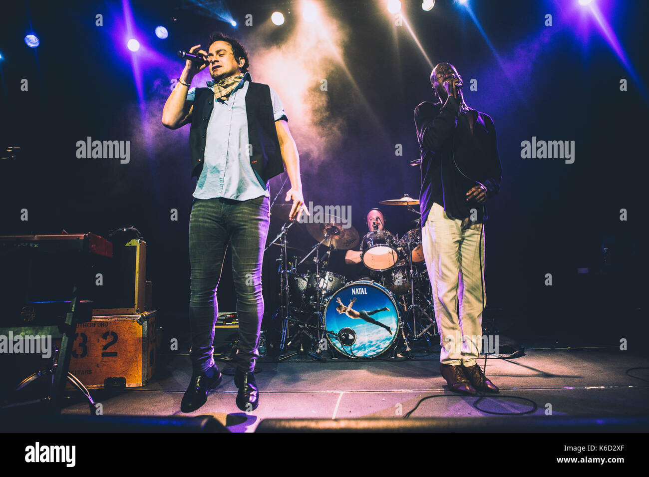 Milan, Italie. 11Th sep 2017. Mike  + the mechanics effectue vivre à Alcatraz, Milano : crédit mairo cinquetti/Alamy live news Banque D'Images