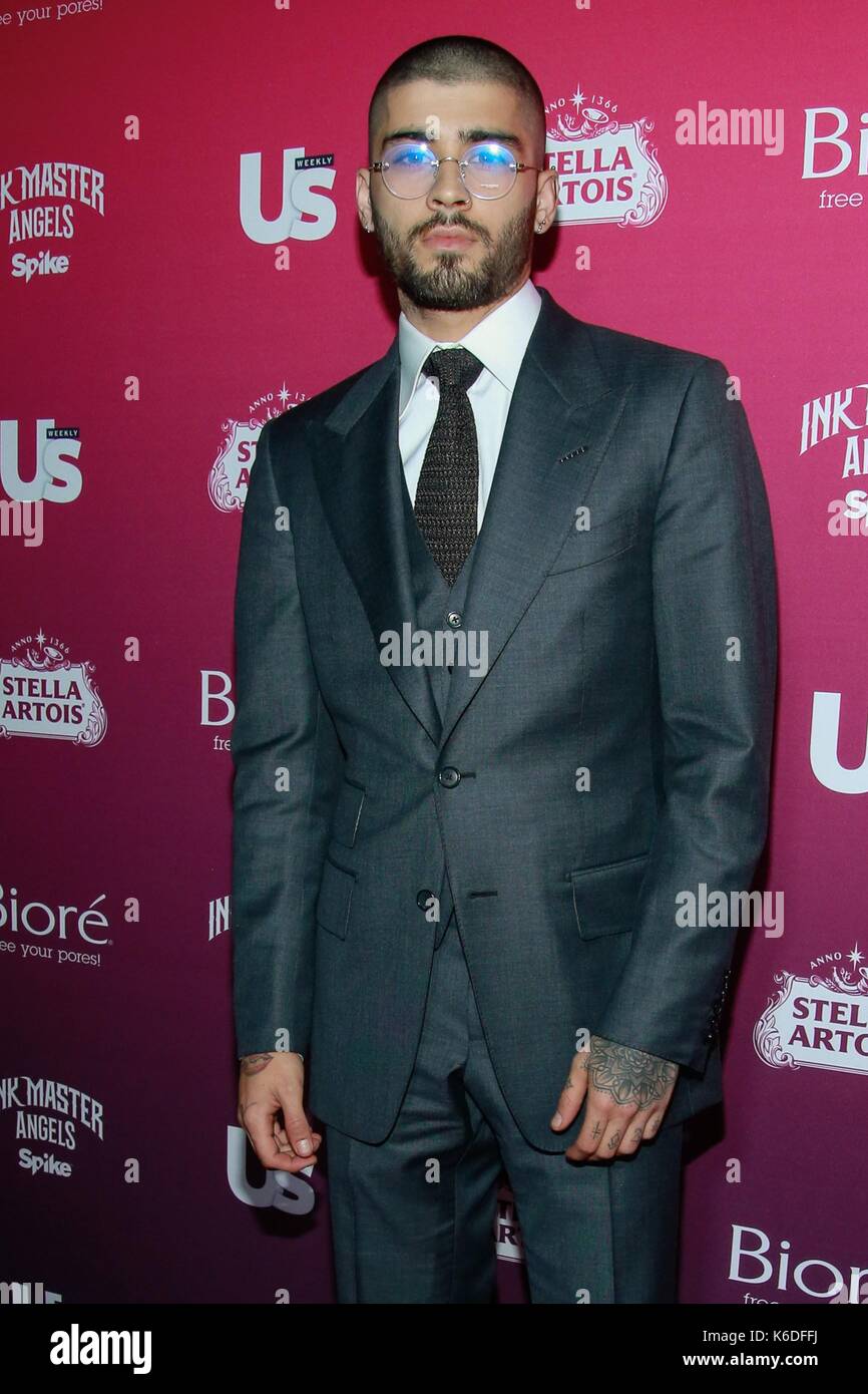 New York, NY, USA. 12 sep, 2017. zayn maliik aux arrivées pour us weekly new-yorkais le plus élégant de 2017, parti le bal de l'hôtel Jane, New York, NY Le 12 septembre 2017. crédit : Jason Mendez/everett collection/Alamy live news Banque D'Images