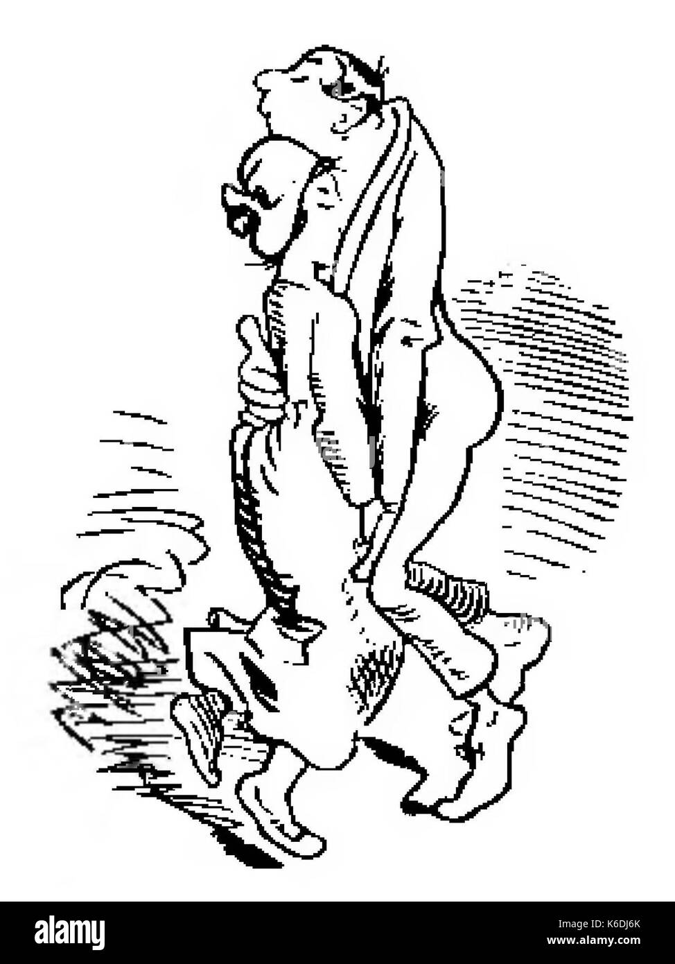 Dideldum ! (Busch) 064 Banque D'Images