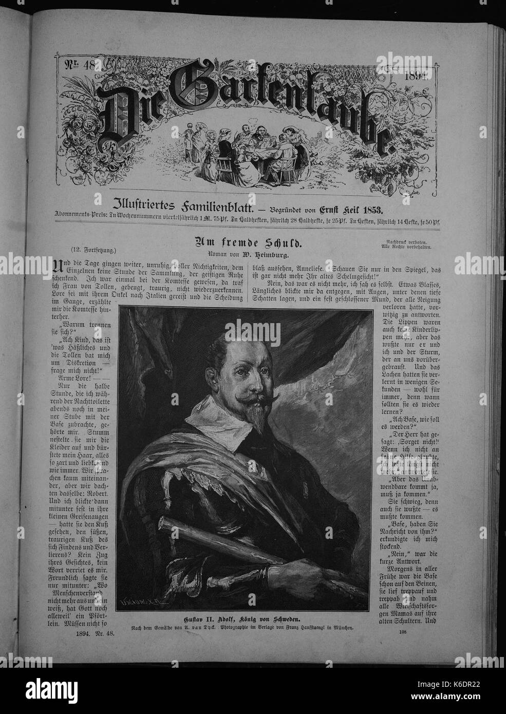 Die Gartenlaube (1894) 805 Banque D'Images