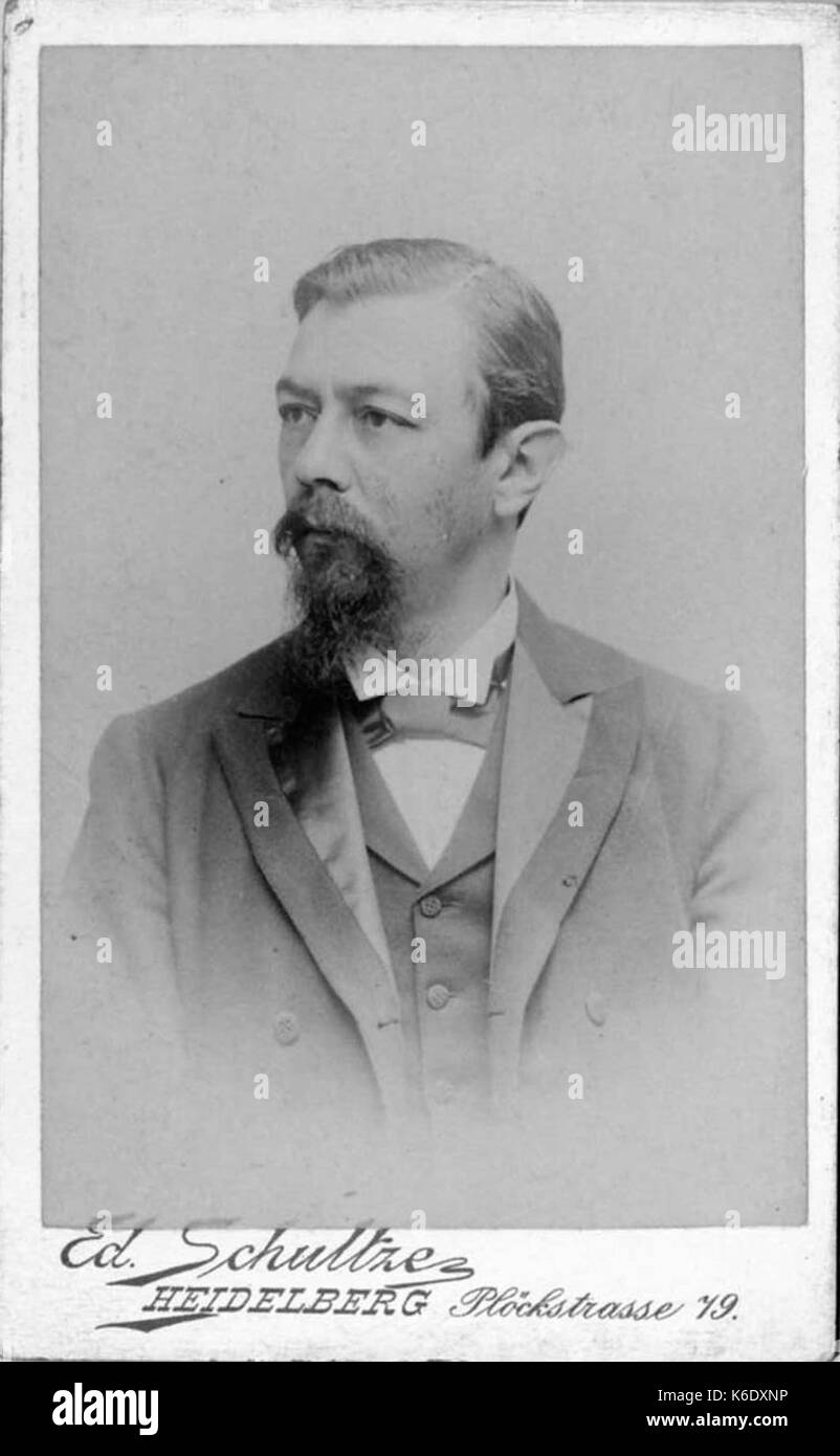 Carl Sonata CdV Banque D'Images