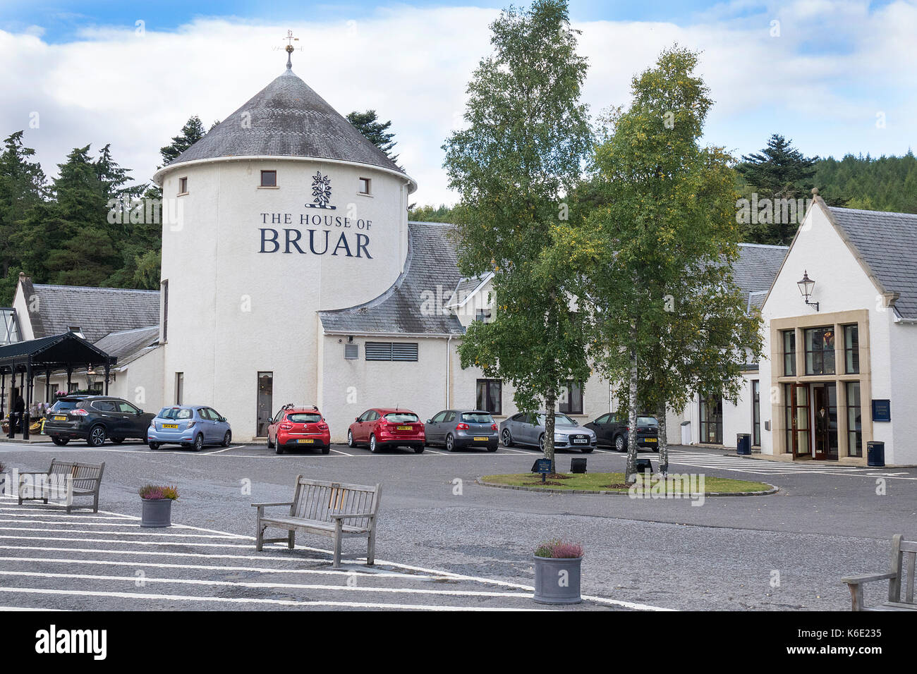 Maison de Bruar, Piagowan, Écosse Banque D'Images