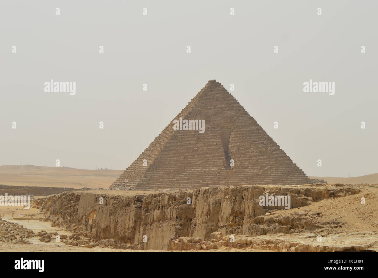 Pyramide de Gizeh Banque D'Images