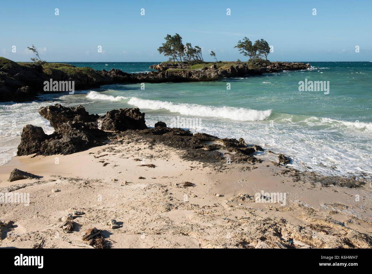 La baie des dunes, Antsiranana, Diego Suarez, Madagascar Banque D'Images