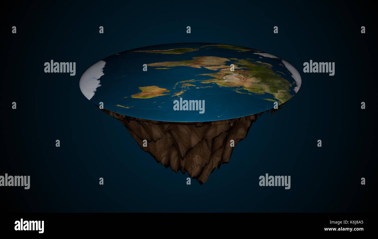 Arrière-plan de l'espace télévision avec la terre. Illustration numérique Banque D'Images