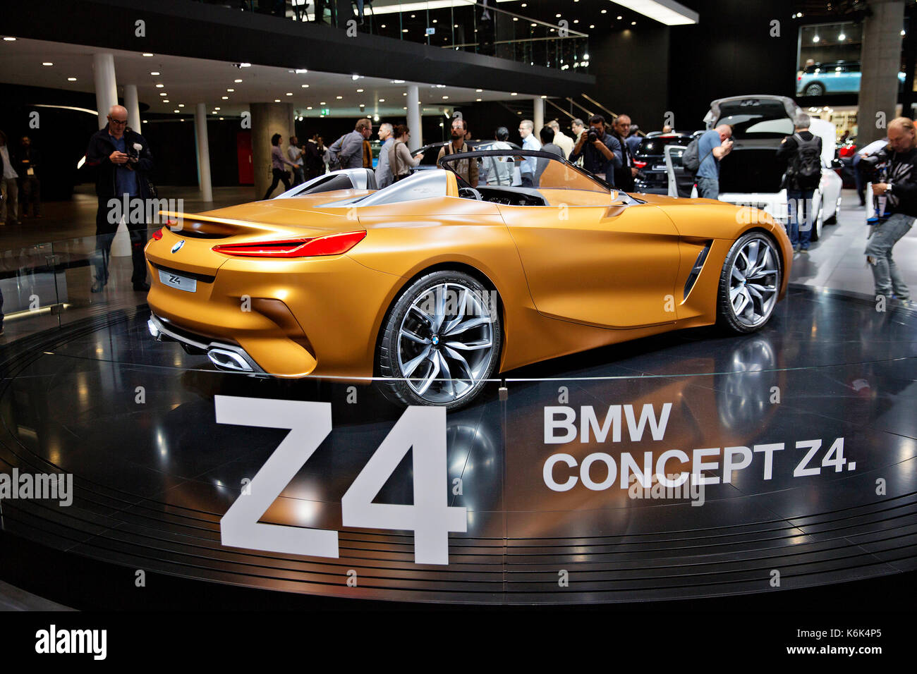 Concept BMW Z4 a été présentée lors de la 67e International Motor Show (IAA) à Francfort, Allemagne, le Mardi, Septembre 12th, 2017. (CTK Photo/ReneFluger Banque D'Images