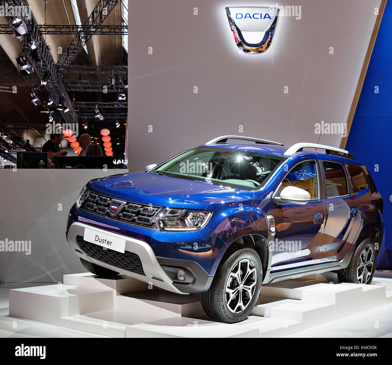 67e salon international de Francfort,suv dacia duster Banque D'Images