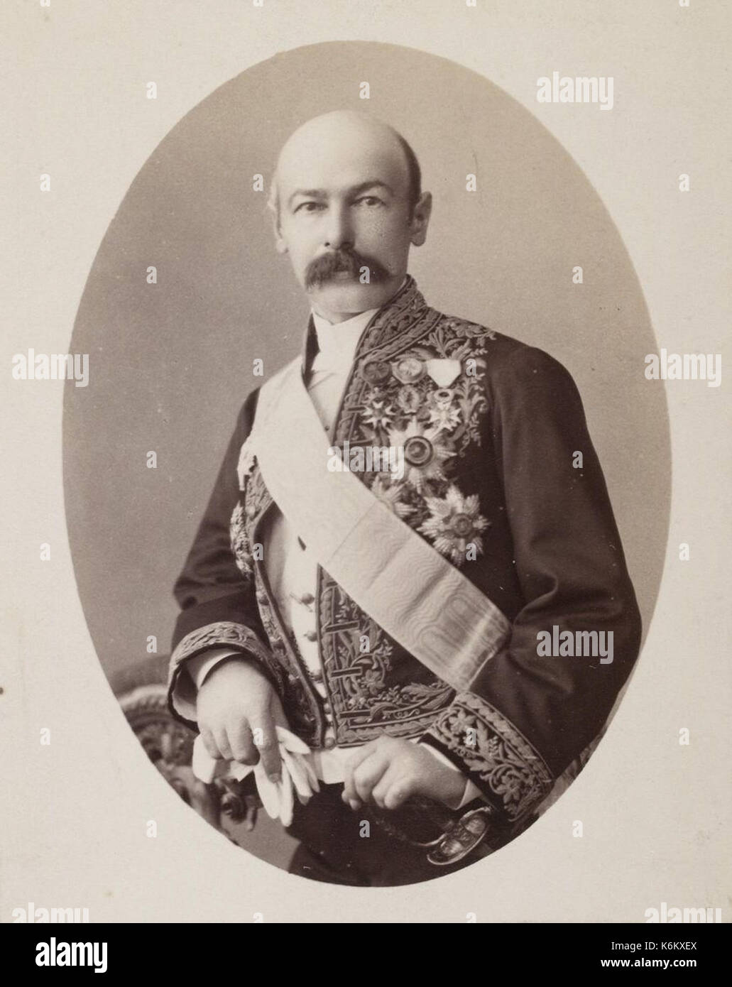 Charles Joseph Tissot Banque D'Images