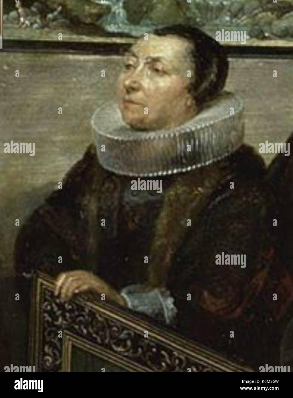 Catharina Van Mocurborch par Willem van Haecht Banque D'Images