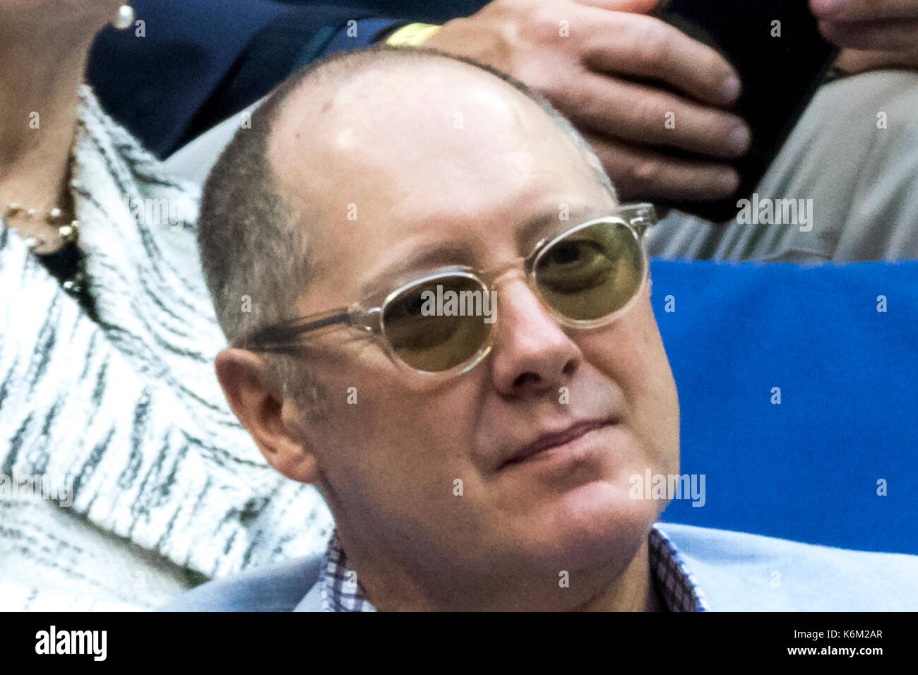 James Spader assister à l'us open 2017 la finale des femmes Banque D'Images