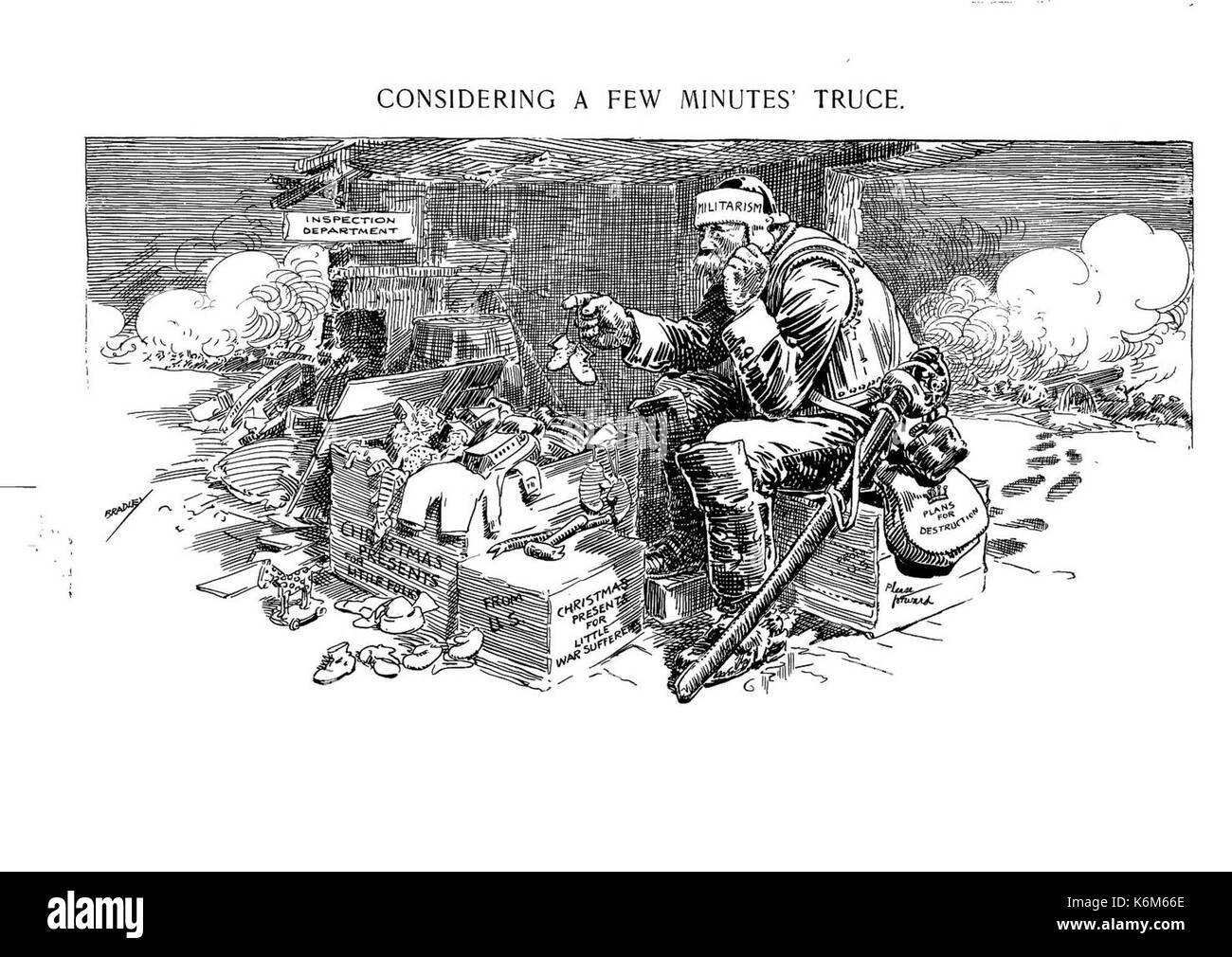 Compte tenu de quelques minutes de trêve. Luther D. Bradley Banque D'Images