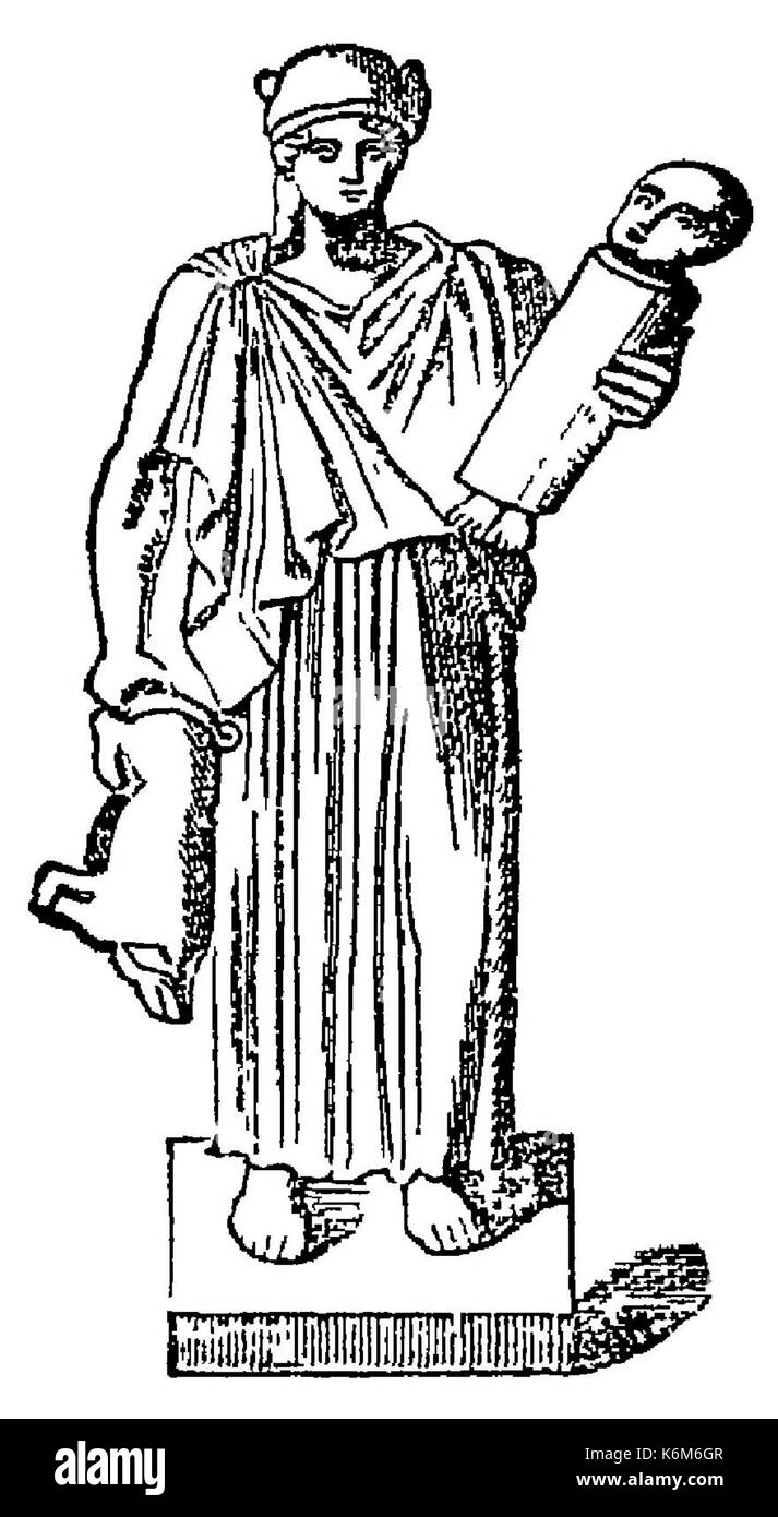 Bona Dea, déesse de la fécondité Banque D'Images