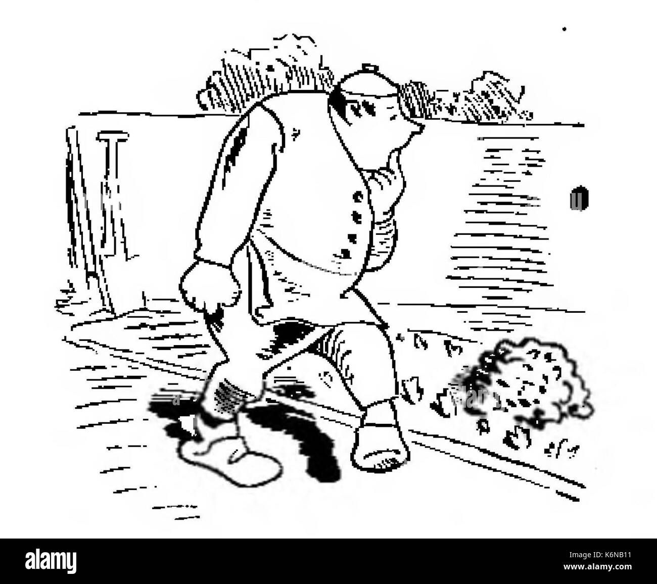 Dideldum ! (Busch) 025 Banque D'Images