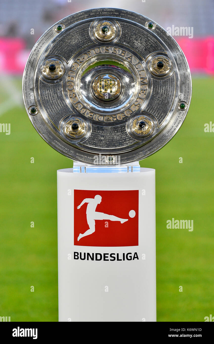 Trophy, bundesliga meisterschale, Allianz Arena, Bavière, Allemagne Banque D'Images