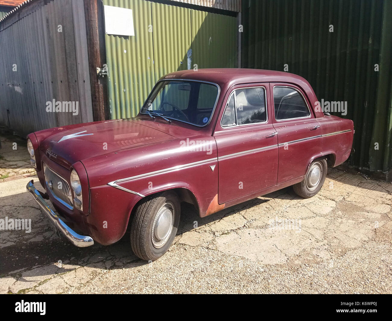 1950 Ford Prefect Clasic Banque D'Images