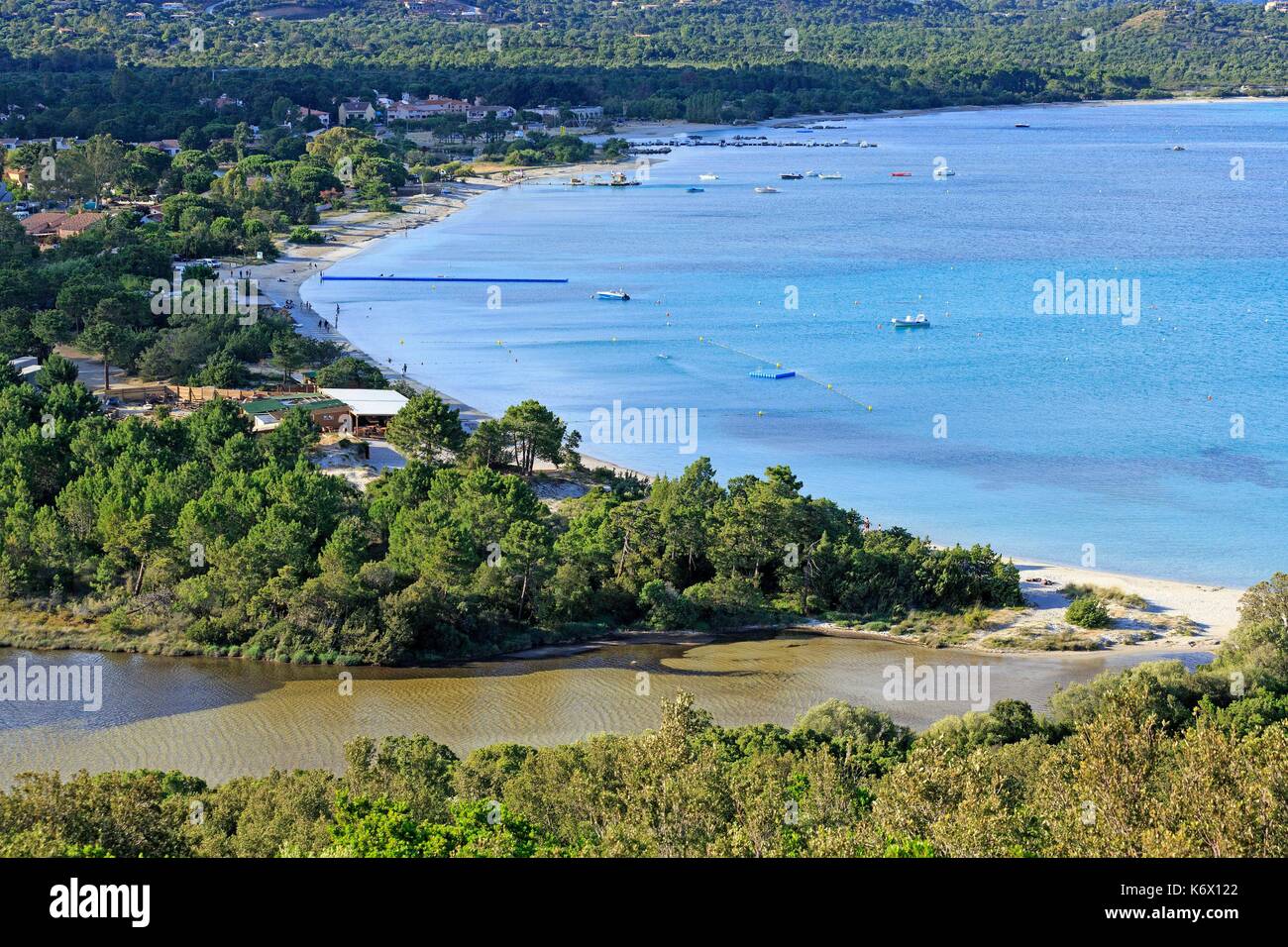 France Corse Du Sud Porto Vecchio Bay Et Plage De Saint