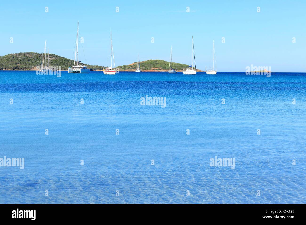 France Corse Du Sud Porto Vecchio Bay Et Plage De Saint