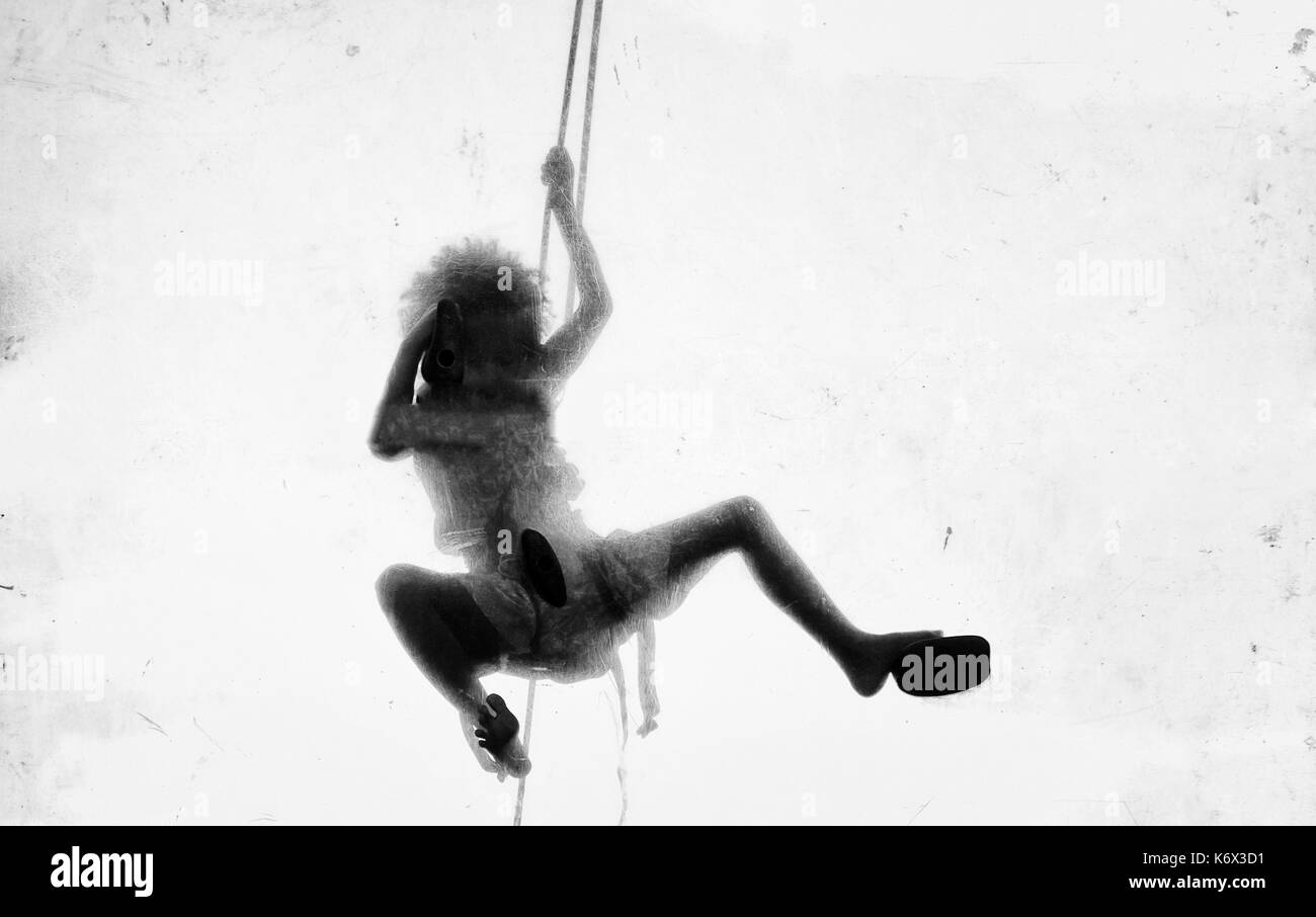 D’escalade Banque D'Images