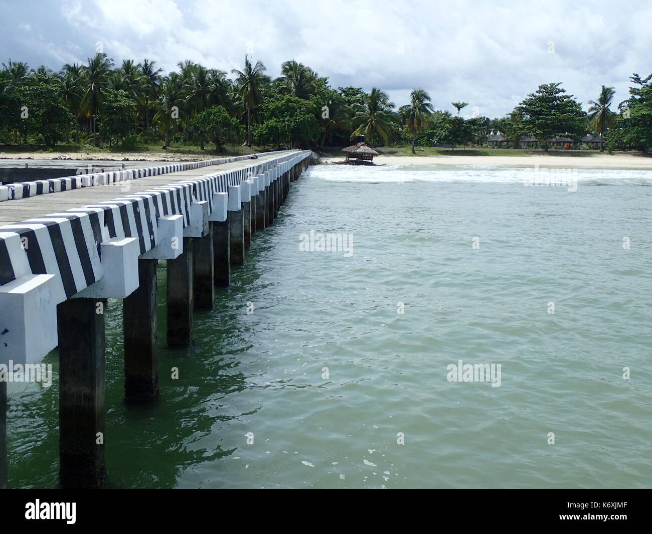 Isabela City, Philippines. 13 sep, 2017. malamawi beach est l'une des plages de sable blanc de Basilan. sherbien dacalanio : crédit/pacific press/Alamy live news Banque D'Images