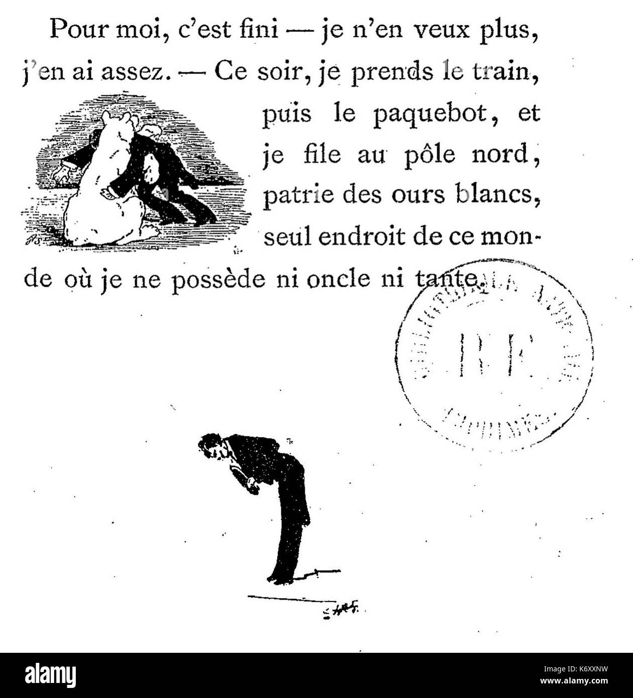 En famille Moynet p. 19 Banque D'Images