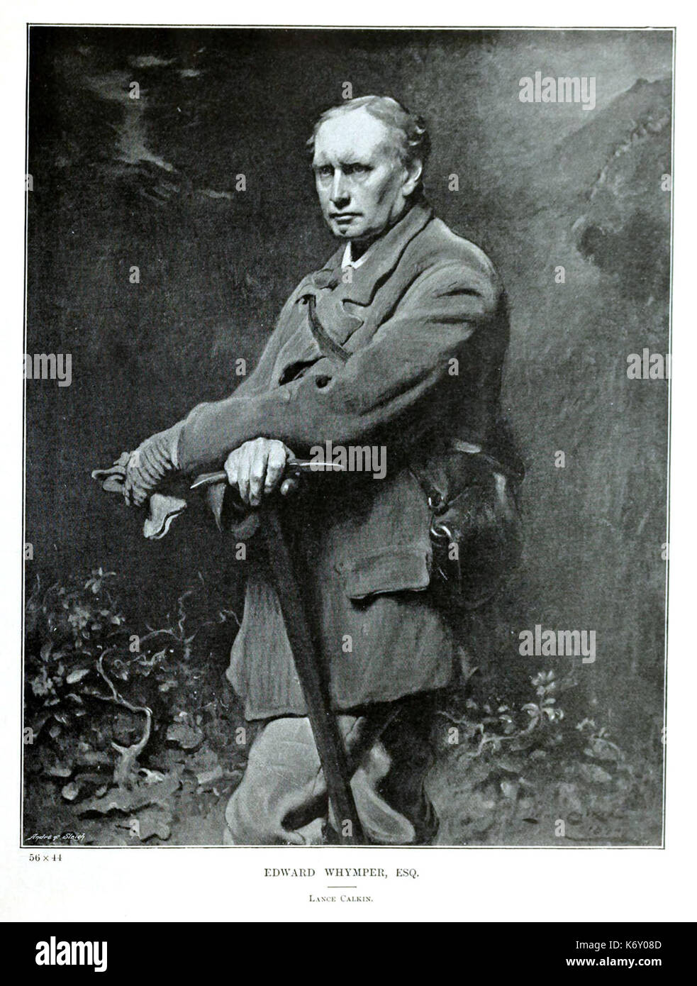 Edward Whymper Calkin Banque D'Images