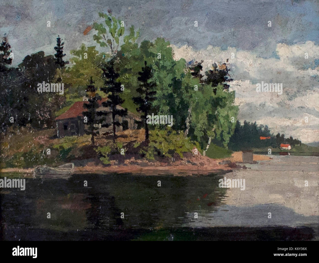 Edvard Munch de Sandviken (ch. 1882) Banque D'Images
