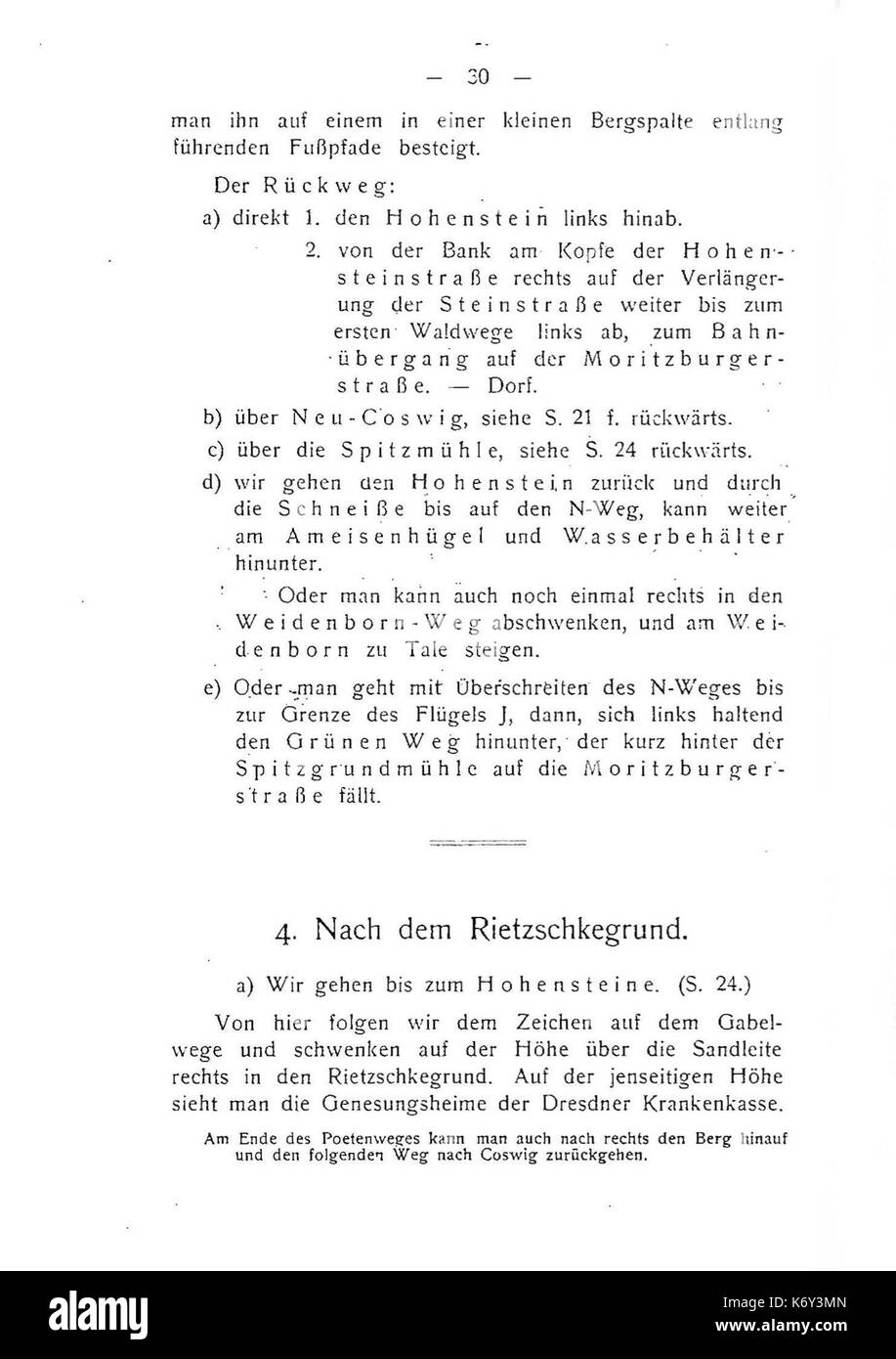 Führer durch Coswig et environs 30 Banque D'Images