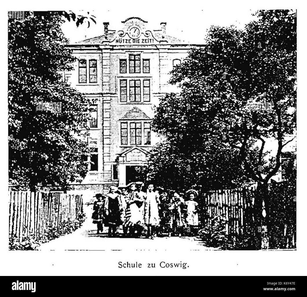 Führer durch Coswig 673 B 28 Banque D'Images