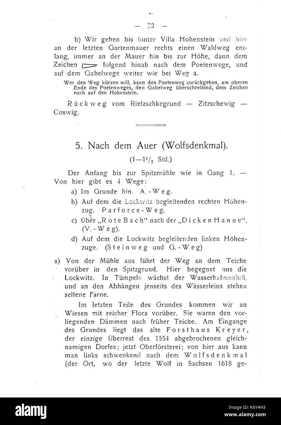 Führer durch Coswig et environs 32 Banque D'Images