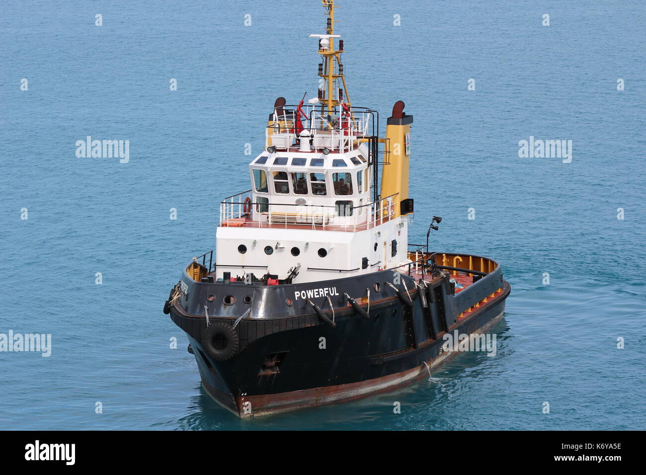 bateau remorqueur Banque D'Images