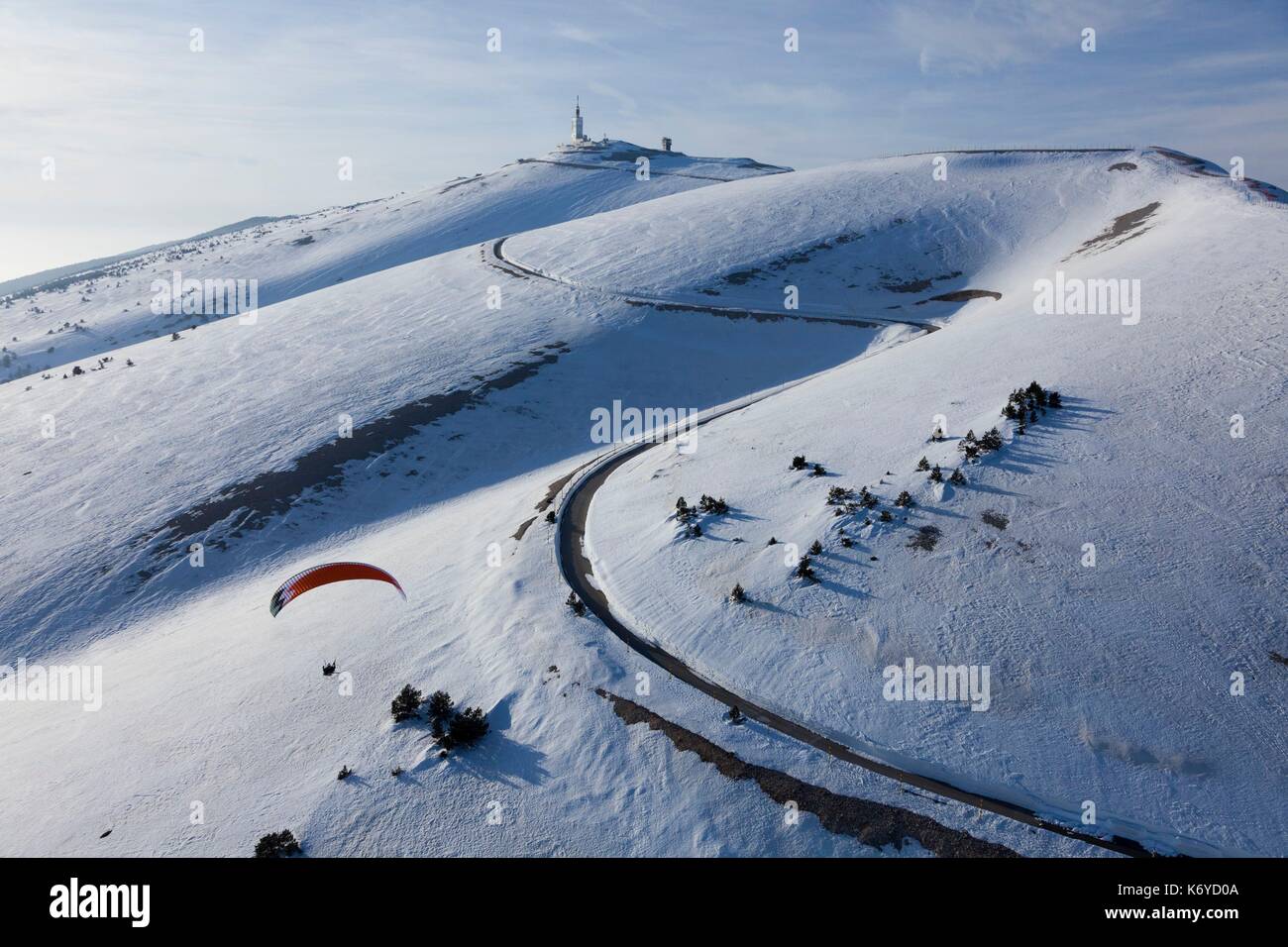 Parapente mont ventoux Banque de photographies et d’images à haute