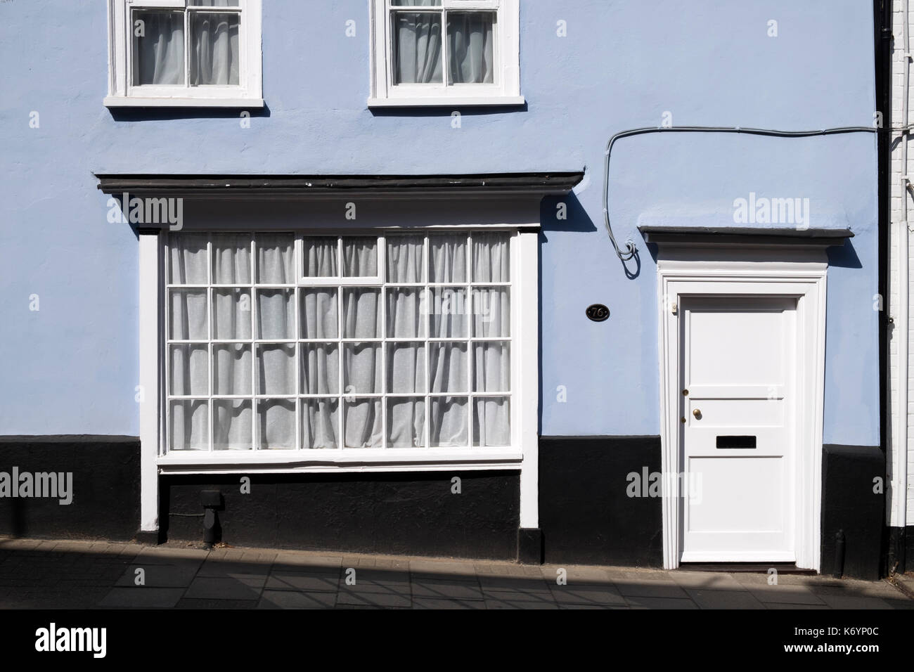 Town House UK Suffolk Woodbridge Banque D'Images