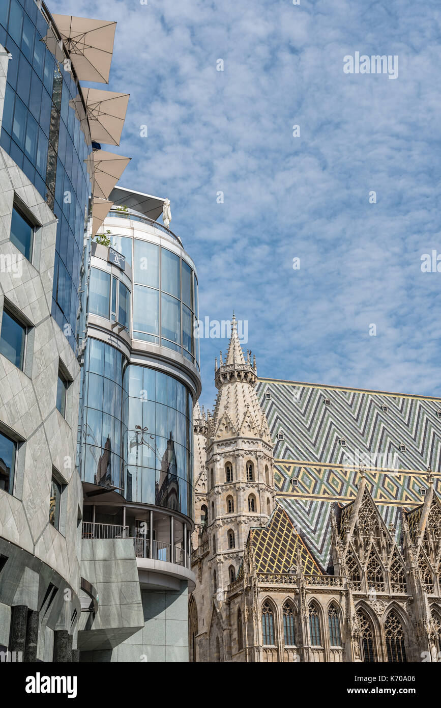 Cathédrale de St Stephen à Vienne Banque D'Images