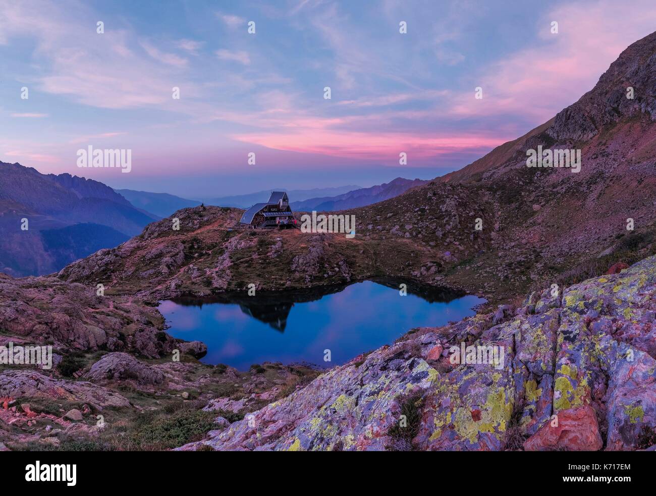 La France Lariège Auzat Pinet Refuge Refuge De Pinet