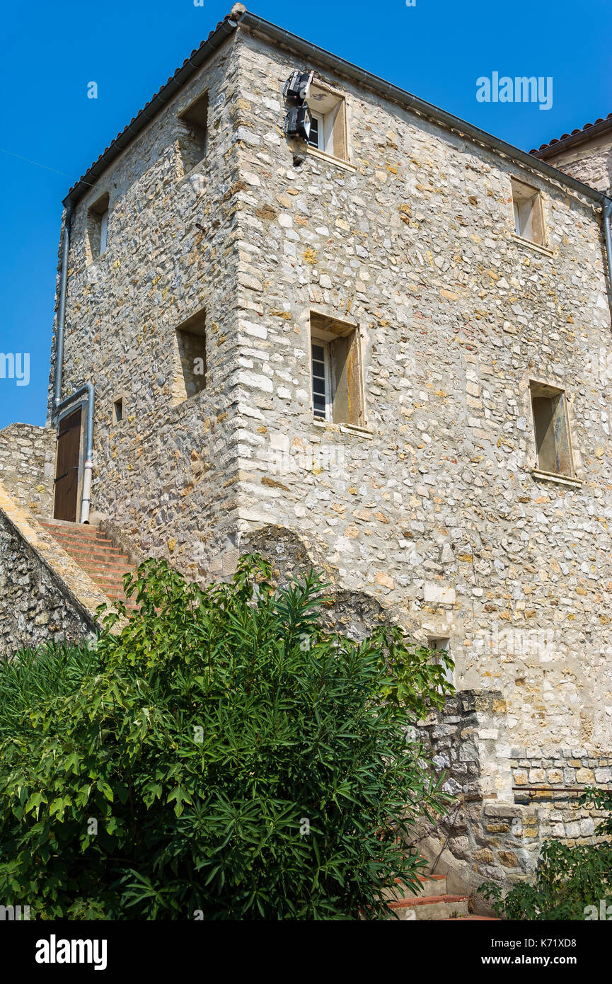 VILLAGE MÉDIÉVAL DU CASTELLET, VAR 83 FRANCE Banque D'Images