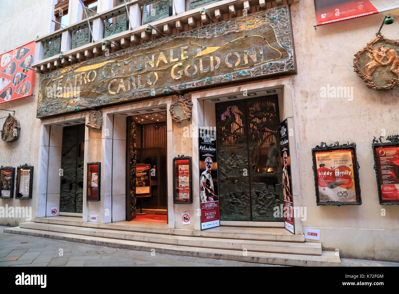 Théâtre Goldoni / Teatro Carlo Goldoni Banque D'Images