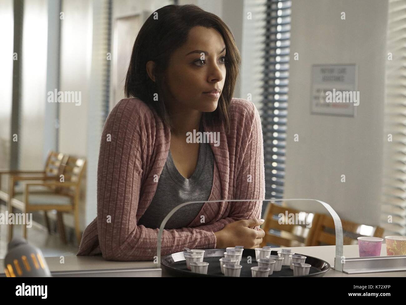 The Vampire Diaries Tv Series 2009 - Usa Créé Par Julie Plec, Kevin Williamson 2016 Saison 7, Épisode 18 : D'Une Façon Ou D'Une Autre Directrice : Rashaad Ernesto Green Kat Graham . Il est interdit de reproduire la photographie hors contexte de la promotion du film. Il doit être crédité à la Société de film et/ou au photographe assigné par ou autorisé par/autorisé sur l'appareil par la Société de film. Réservé À Un Usage Éditorial. La photo 12 n'accorde pas de droits de publicité aux personnes représentées. Banque D'Images