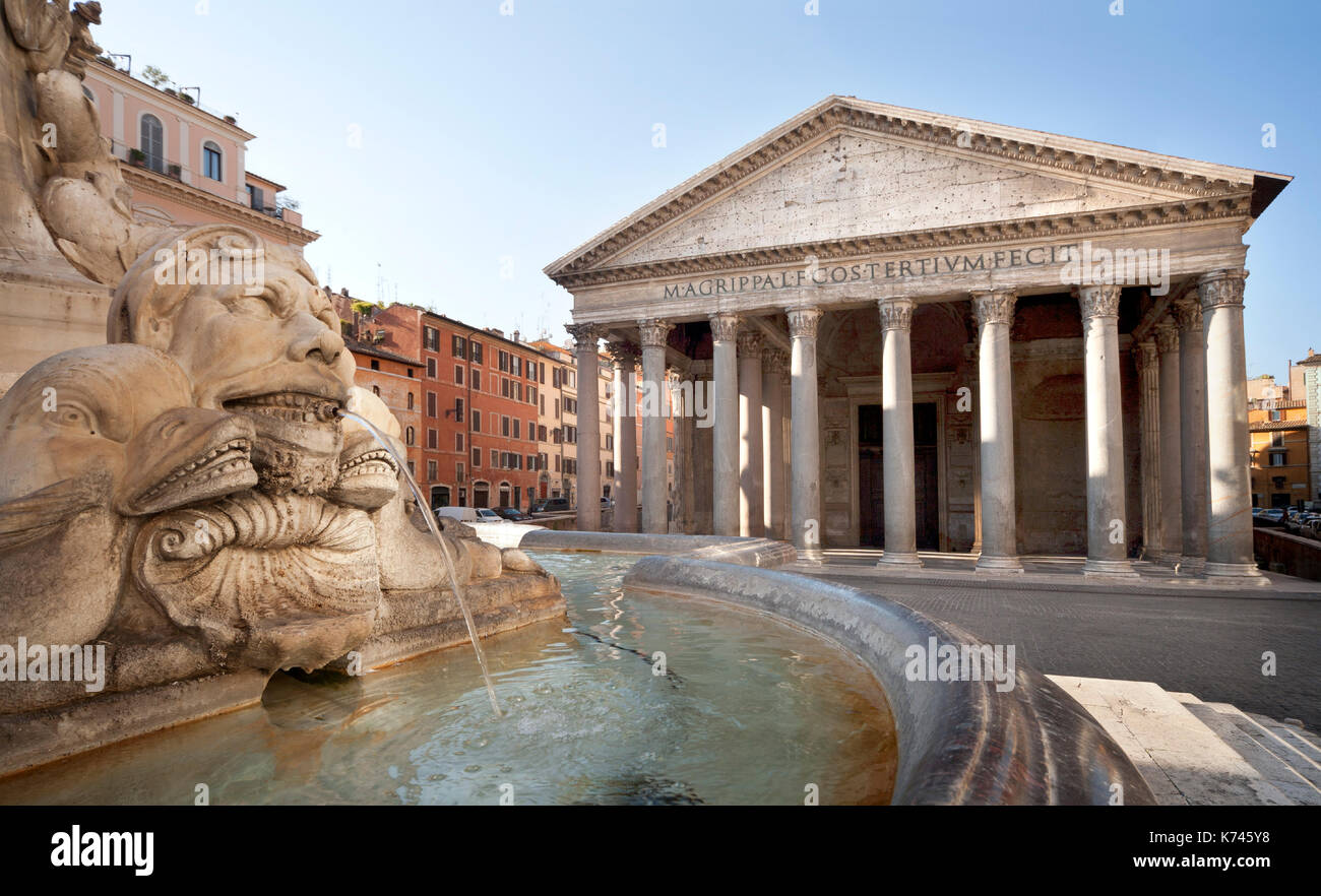 Pantheon - Rome, Italie, Rome. capital cities, église Banque D'Images