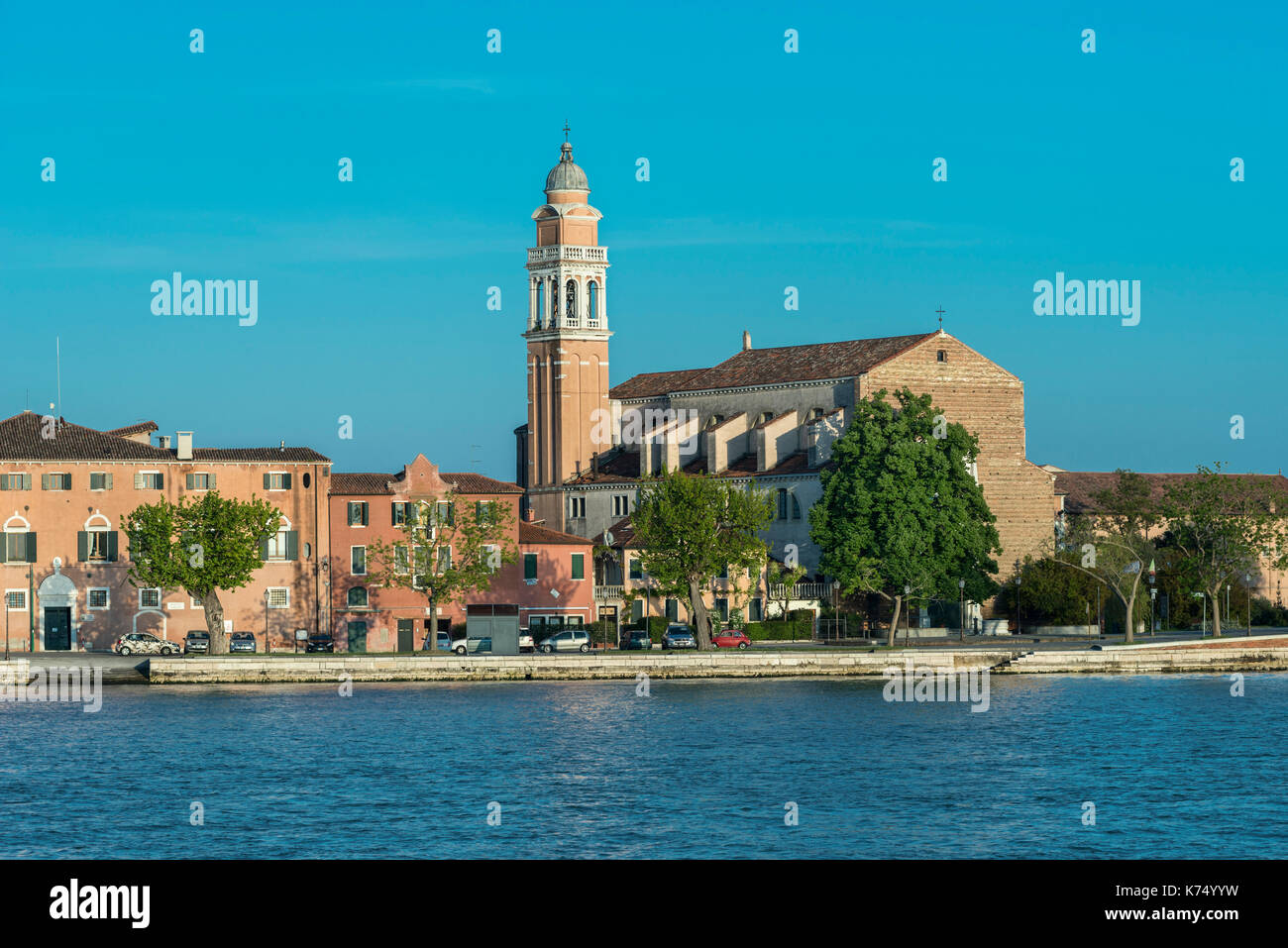 Église de San Nicolo, Lido di Venezia, Veneto, Italie Banque D'Images