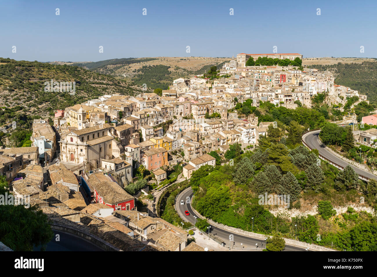 Ragusa Ibla, Ragusa, UNESCO World Heritage site, Val di Noto, provinca di Ragusa, Sicile, Italie Banque D'Images