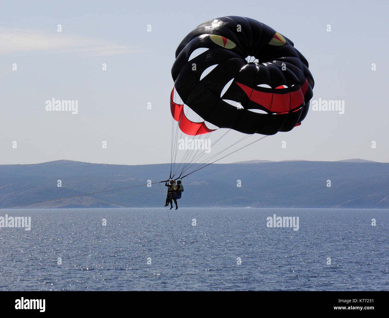À crikvenica crikvenica riviera, de la plage d'ici l'été,côte adriatique,Croatie,europe,82 Banque D'Images