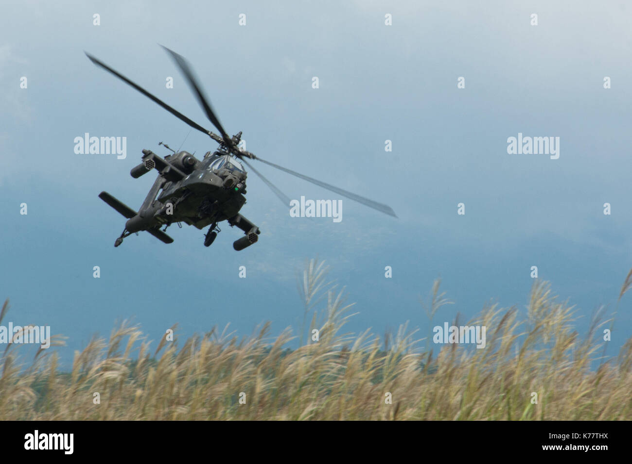 AH-64 Apache de l'Armée américaine Banque D'Images