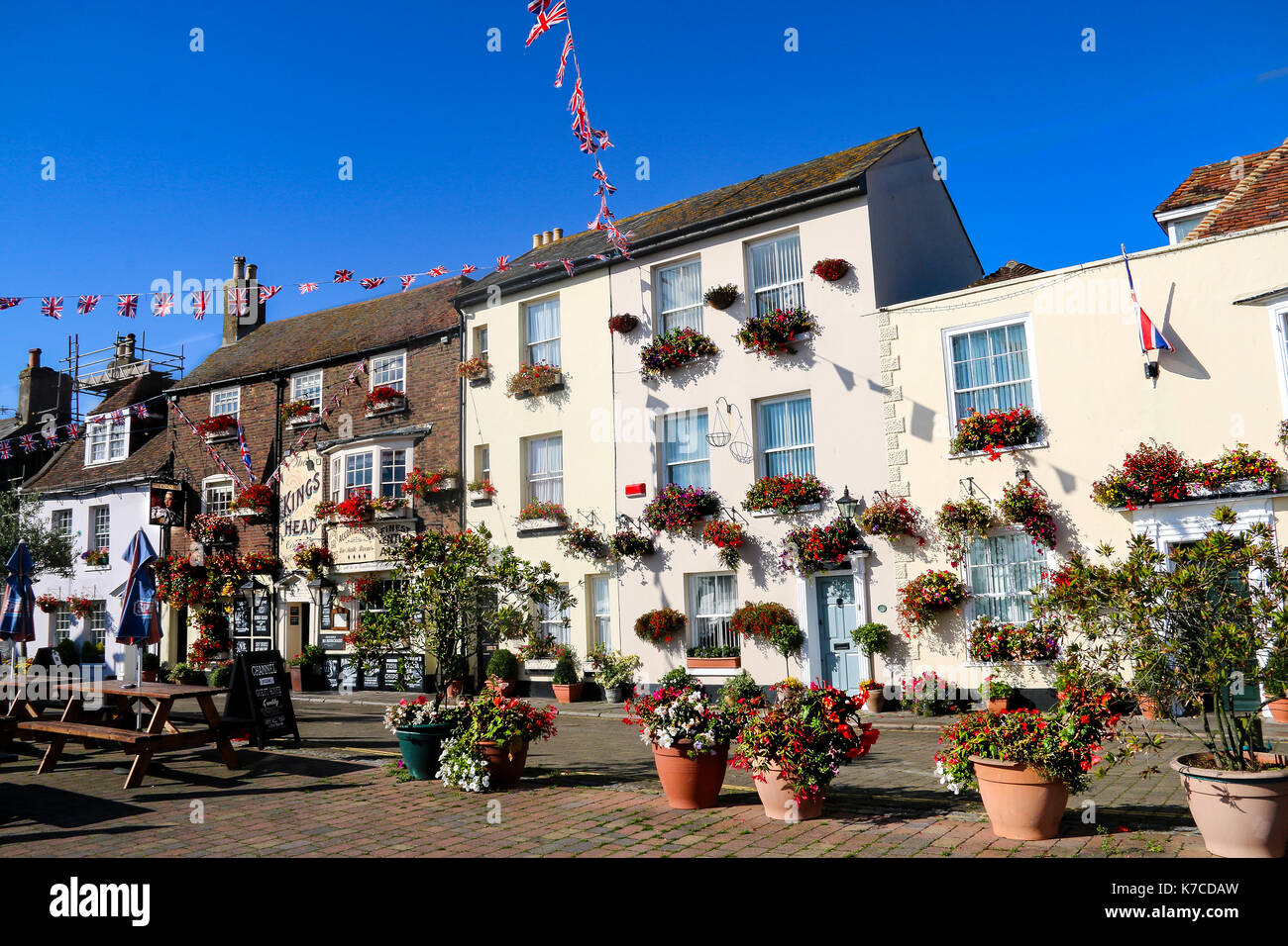 King's Head Pub traiter Banque D'Images