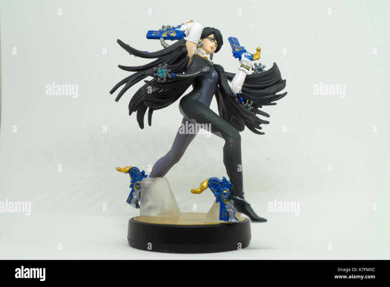 Nintendo super smash bros amiibo collection figure bayonetta Banque D'Images