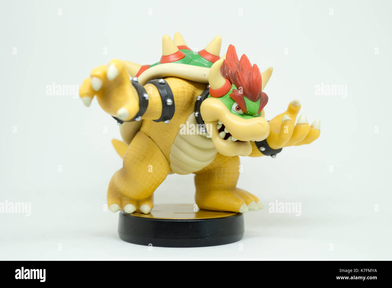 Nintendo Super Smash Bros Amiibo Collection figure Bowser Banque D'Images