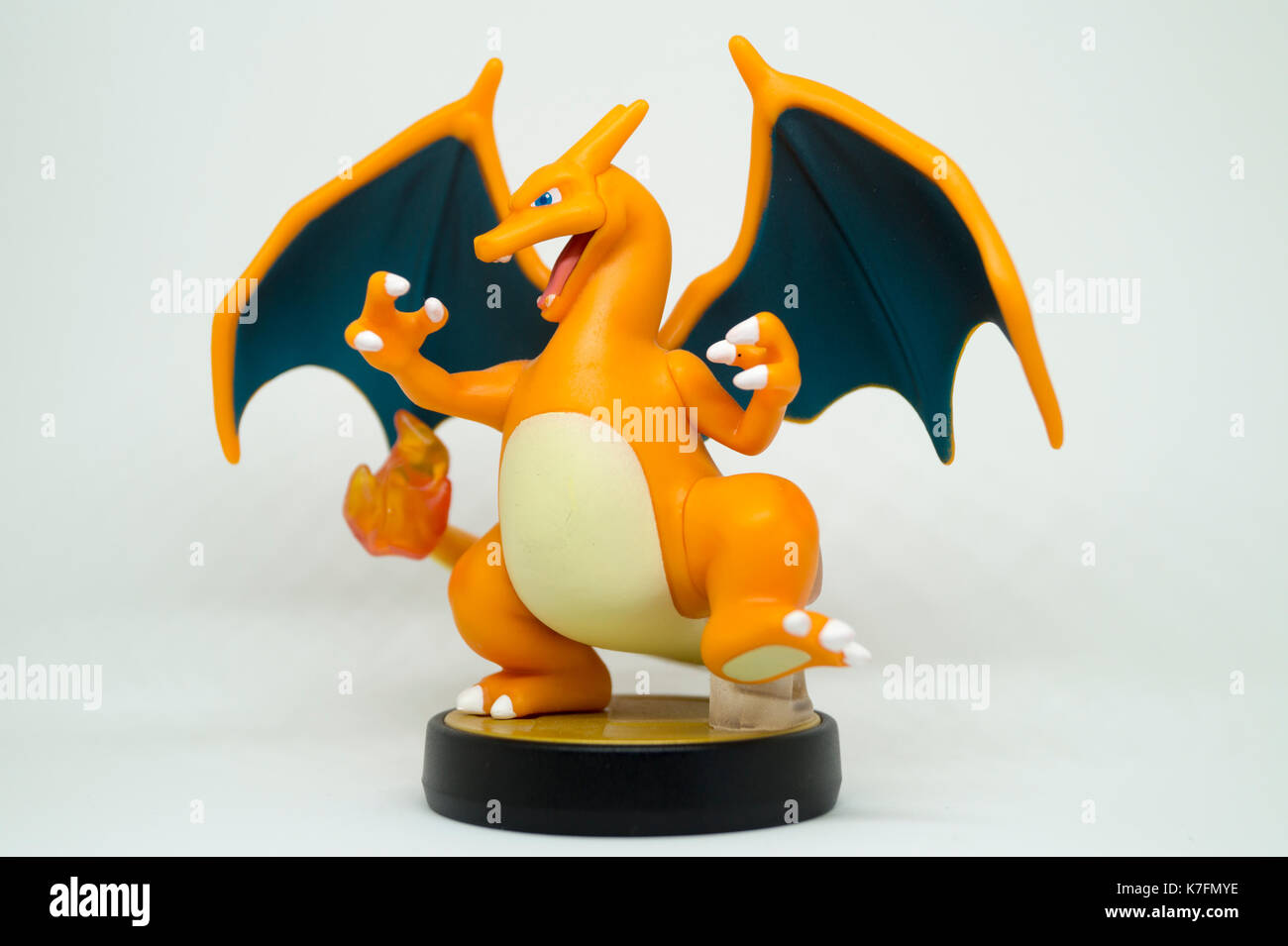 Nintendo Super Smash Bros Amiibo Collection figure Charizard Banque D'Images